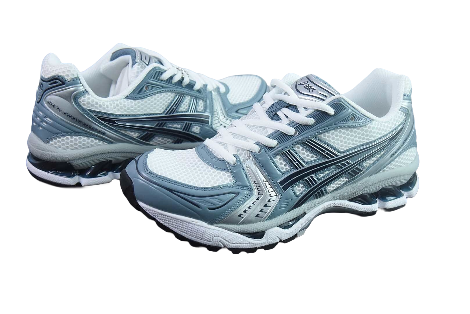Asics Gel Kayano 14 Unisex White Fjord Grey