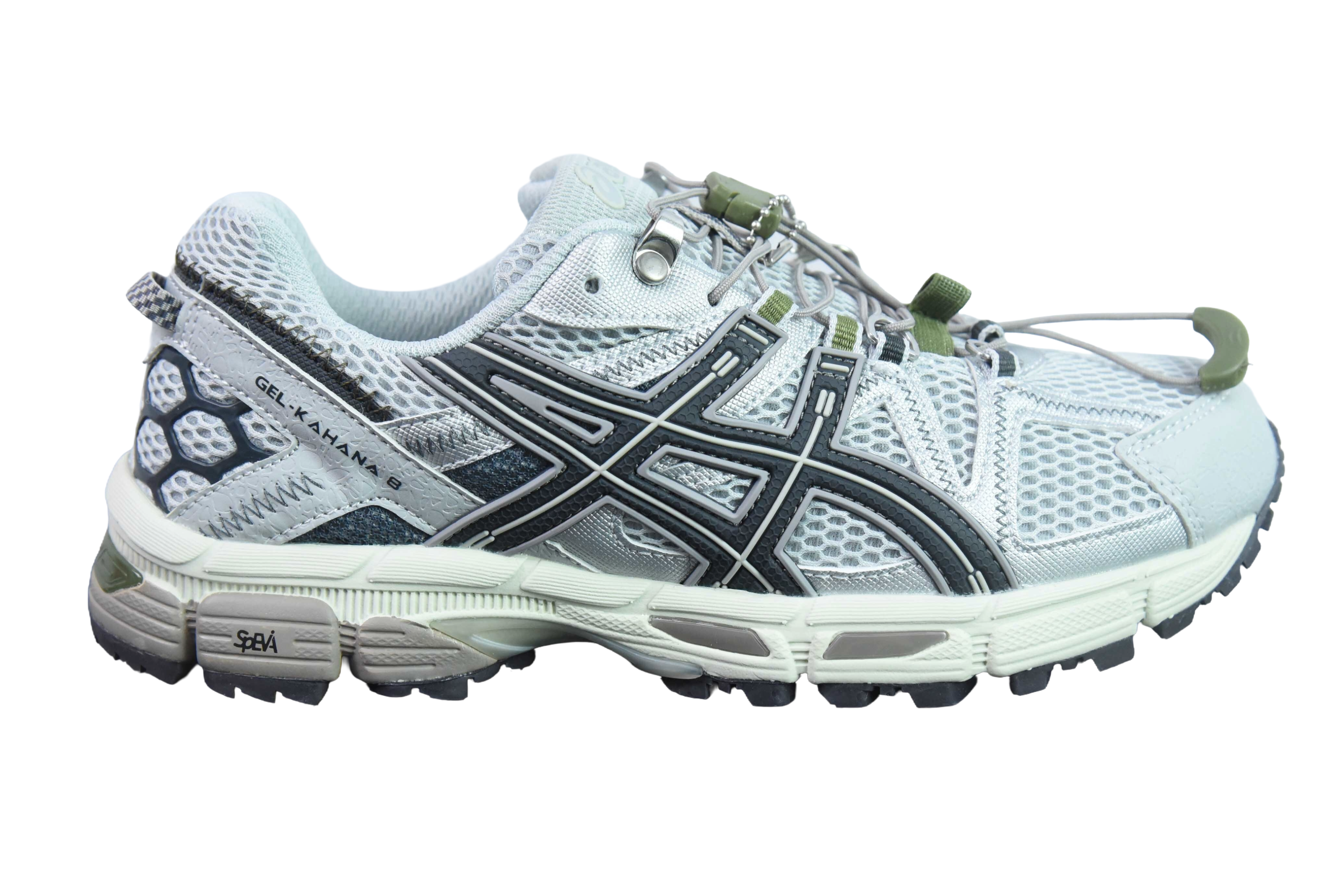 Asics Gel-Kahana 8 Grey Matcha Green