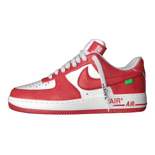 Louis Vuitton x Nike Air Force 1 Low Virgil Abloh White Red