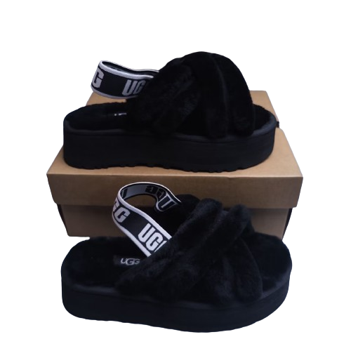 UGGS SLIPPERS Disco Cross Slide Sandal -  נעלי האגס סנדל