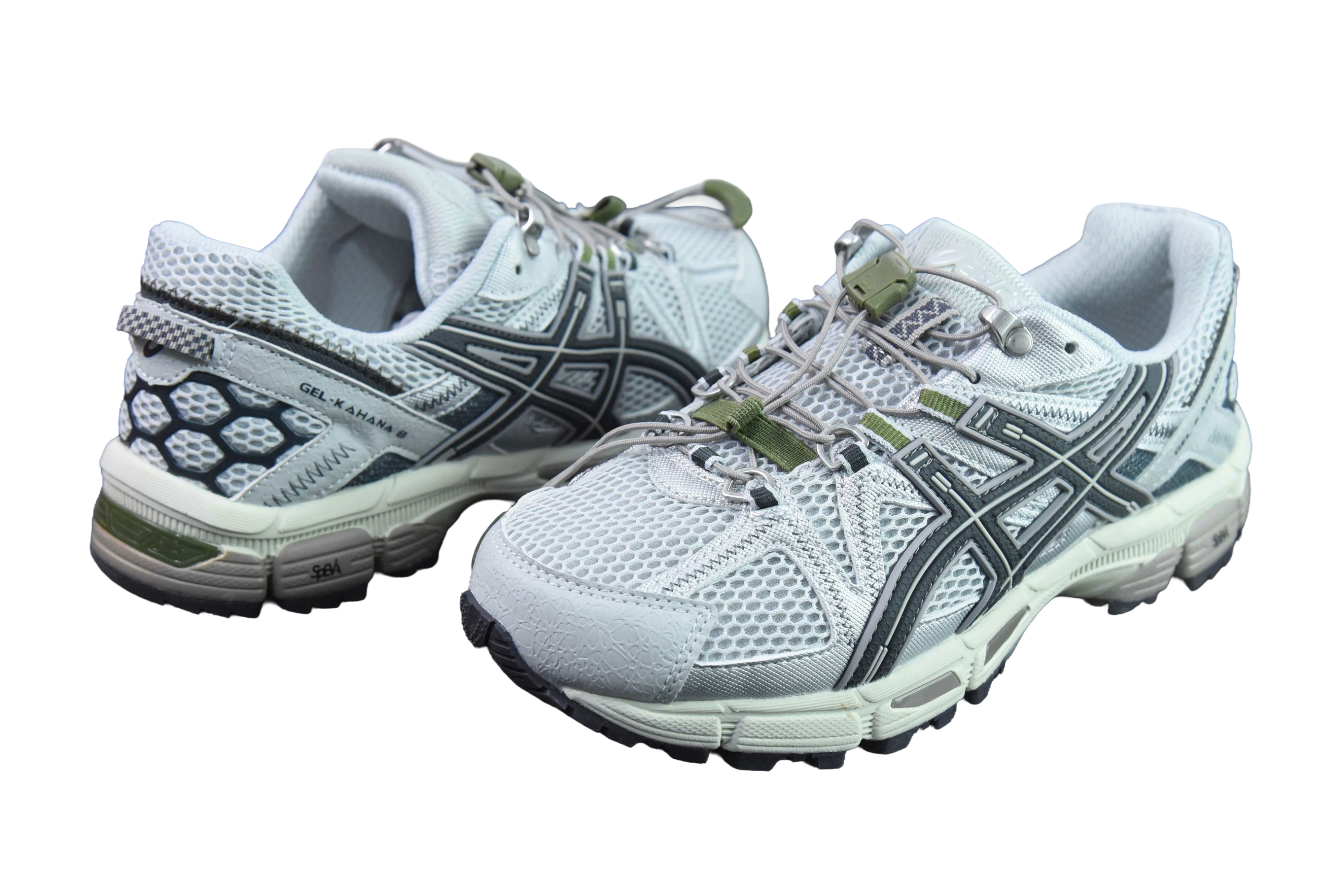 Asics Gel-Kahana 8 Grey Matcha Green