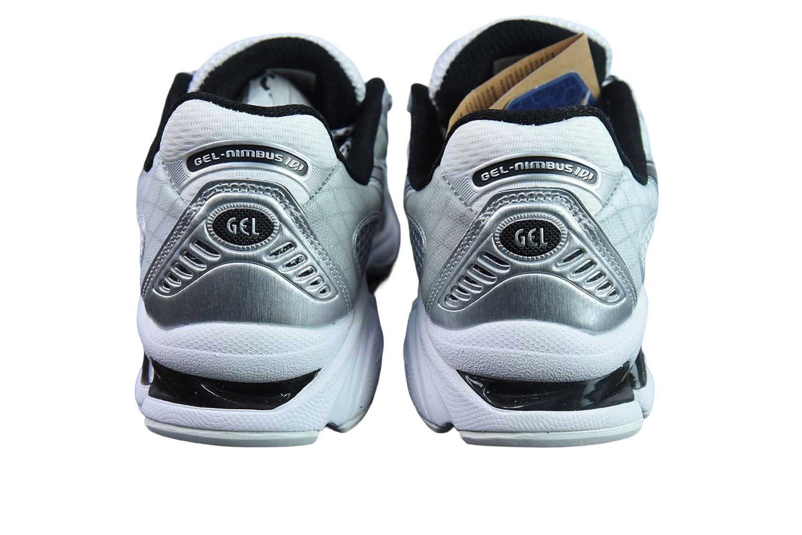 Asics Gel-Nimbus 10.1 Silver&White