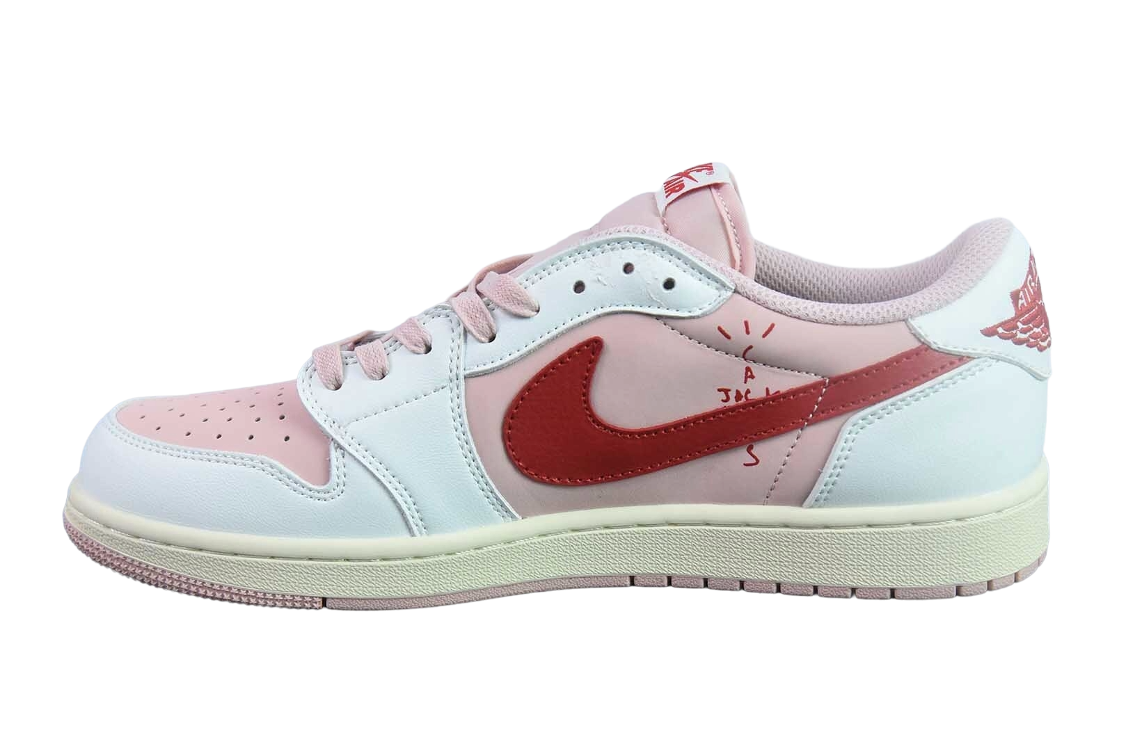 Air Jordan 1 Low OG Travis Scott Sail/Shy Pink