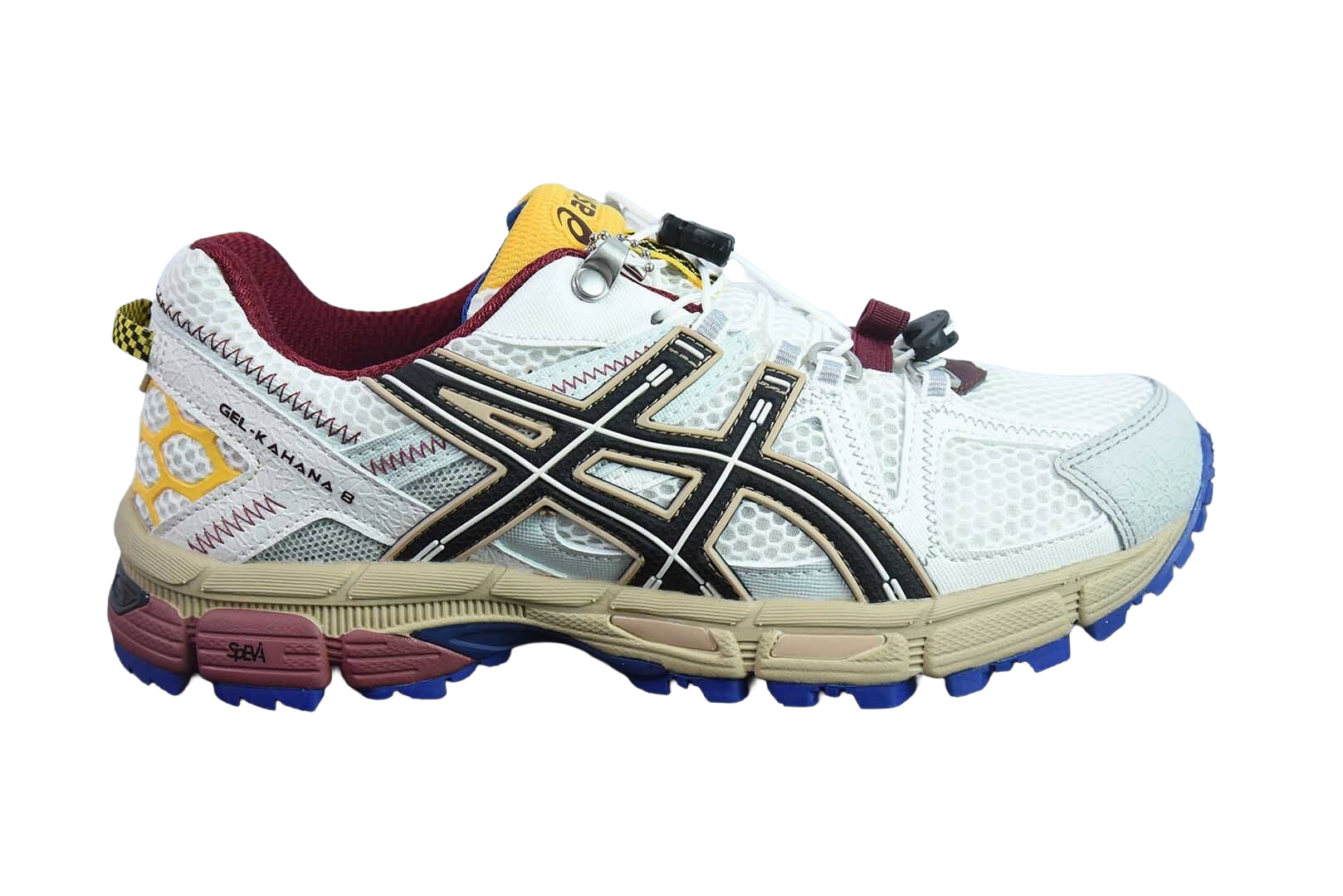 Asics Gel-Kahana 8 White Red Yellow