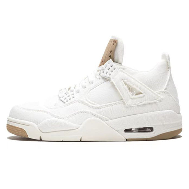 AIR Jordan 4 Retro Levi's White