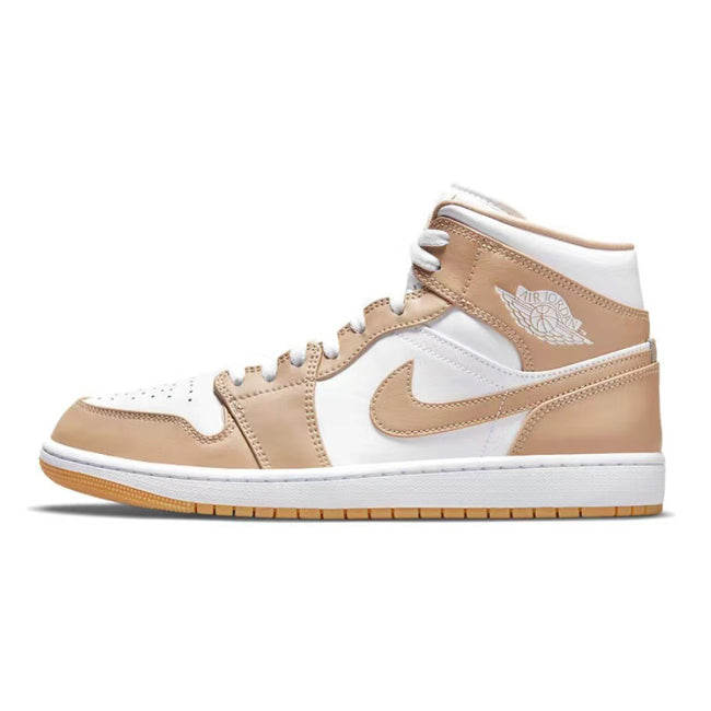 Air Jordan 1 Mid Tan Gum